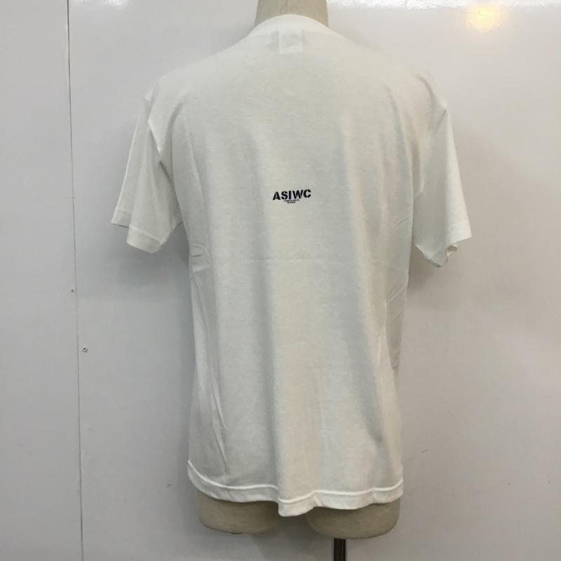 ASIWC ASIWC Tシャツ 半袖 M プリント 白 / ホワイト / メンズ USED 古着 中古 10056156