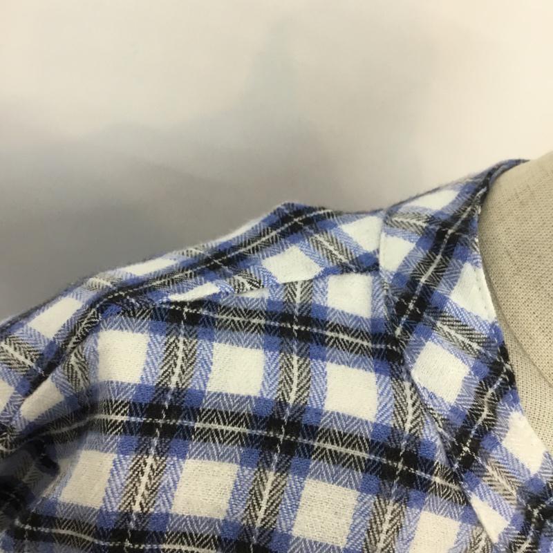 メルロー merlot シャツ、ブラウス 長袖 タグ付 FREE チェック マルチカラー / マルチカラー / レディース USED 古着 中古 10056236