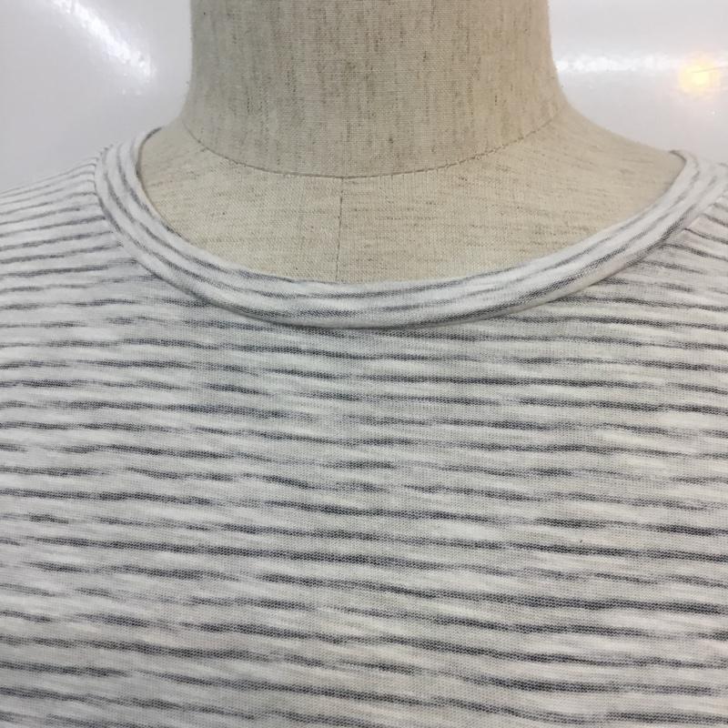 ザラ ZARA Tシャツ 半袖 タグ付 M ボーダー柄 マルチカラー / マルチカラー / メンズ USED 古着 中古 10056256