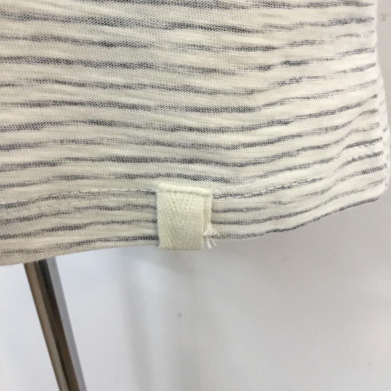ザラ ZARA Tシャツ 半袖 タグ付 M ボーダー柄 マルチカラー / マルチカラー / メンズ USED 古着 中古 10056256