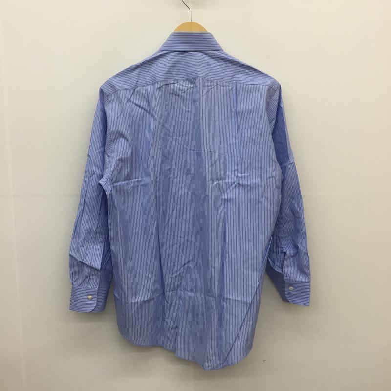 ブルックス ブラザーズ BROOKS BROTHERS シャツ、ブラウス 長袖 90's 香港製 ストライプ 白 / ホワイト / X 青 / ブルー / X 水色 / ライトブルー / メンズ USED 古着 中古 10056361
