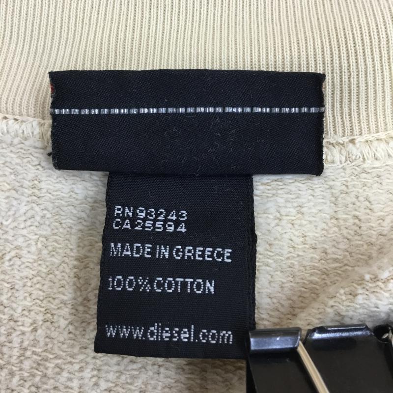 ディーゼル DIESEL パーカー 長袖 M ベージュ / ベージュ / レディース USED 古着 中古 10056366