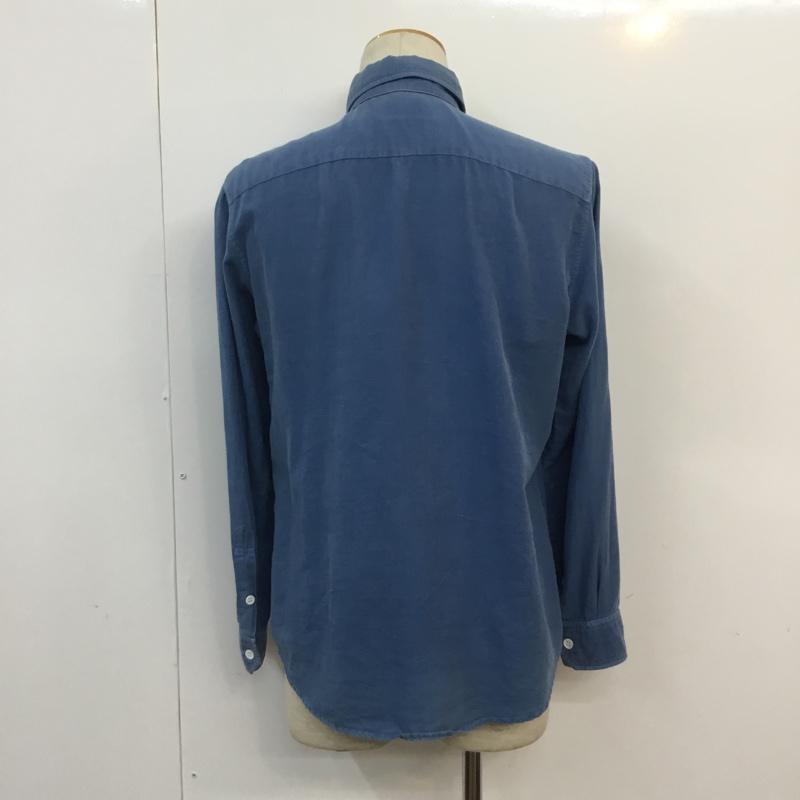 ブルーブルー BLUE BLUE シャツ、ブラウス 長袖 ボタンダウンシャツ M 無地 水色 / ライトブルー / メンズ USED 古着 中古 10056429