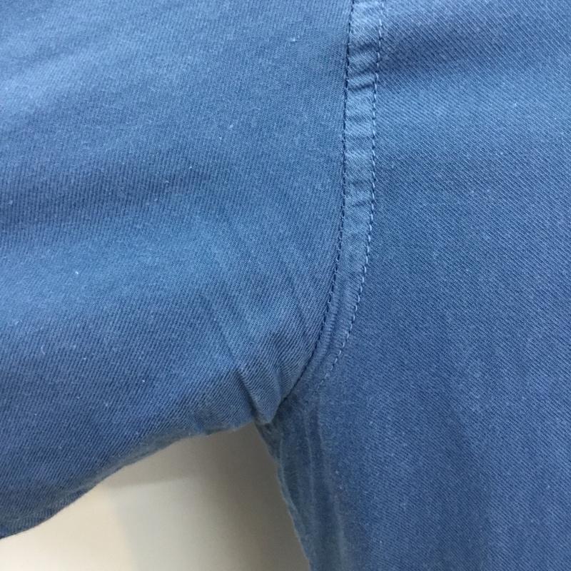 ブルーブルー BLUE BLUE シャツ、ブラウス 長袖 ボタンダウンシャツ M 無地 水色 / ライトブルー / メンズ USED 古着 中古 10056429