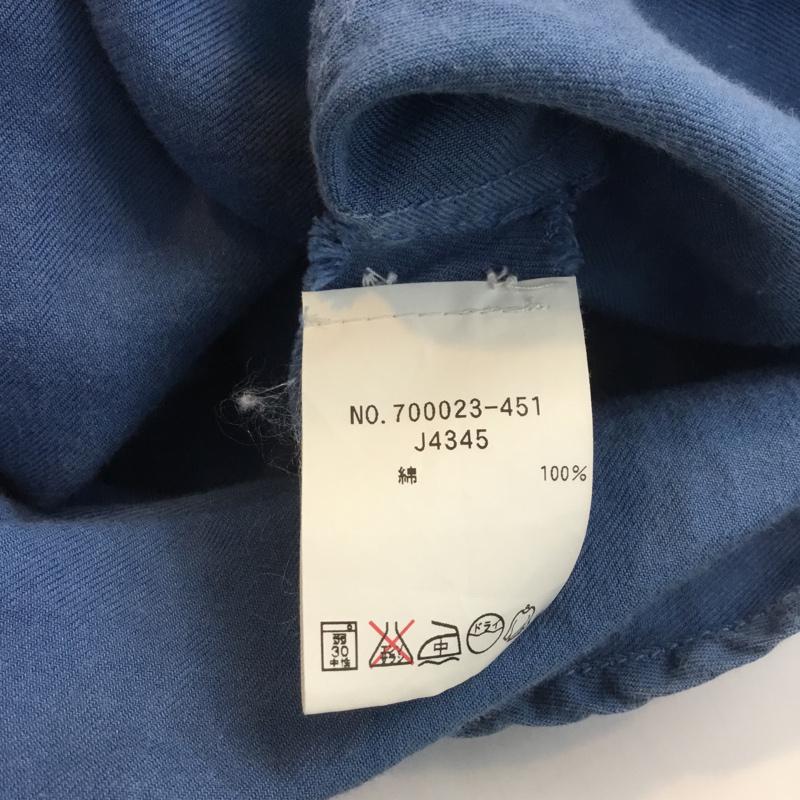 ブルーブルー BLUE BLUE シャツ、ブラウス 長袖 ボタンダウンシャツ M 無地 水色 / ライトブルー / メンズ USED 古着 中古 10056429