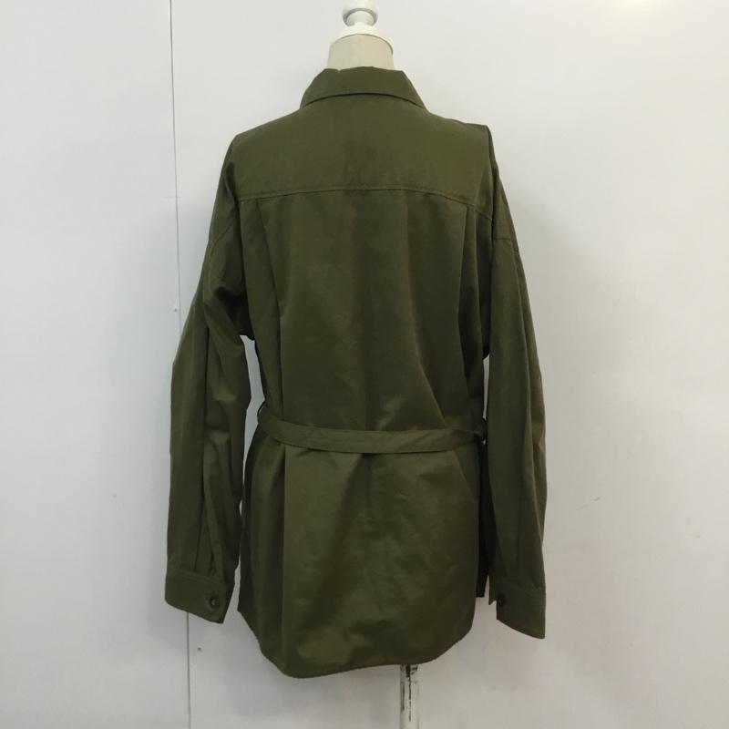 シンプリシテェ Simplicite ジャケット、上着 ジャケット、ブレザー 無地 カーキ / カーキ / レディース USED 古着 中古 10056535