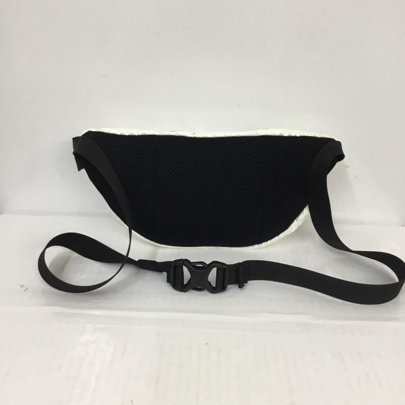 ナンバーナイン NUMBER (N)INE ボディバッグ ボディバッグ ロゴ ナンバーナイン × ワイルドシングス WILD THINGS ウエストバッグ ロゴ、文字 白 / ホワイト / X 黒 / ブラック / メンズ USED 古着 中古 10056538