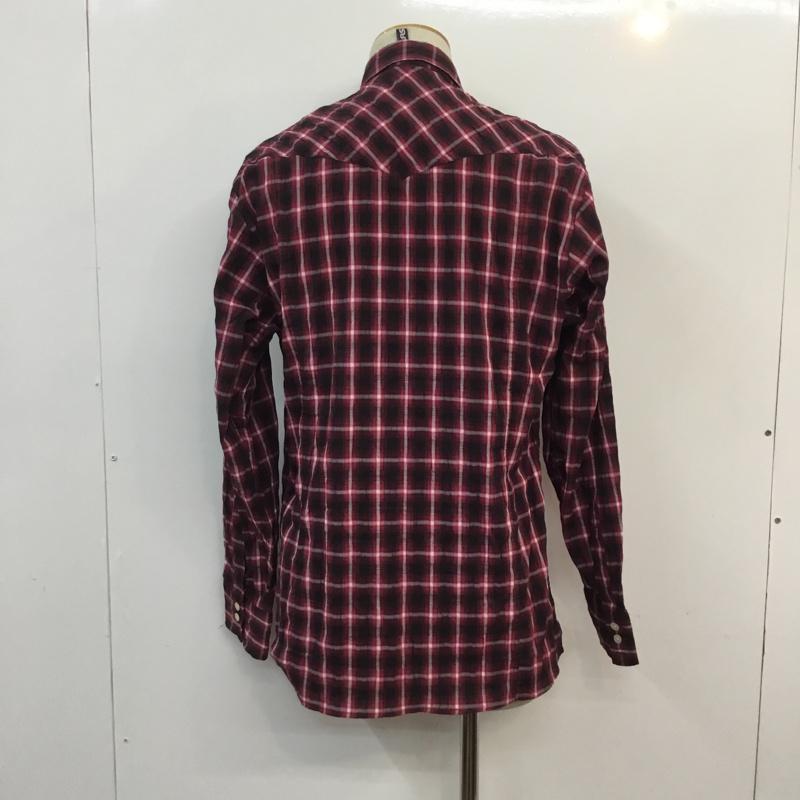 サイラス SILAS シャツ、ブラウス 長袖 M チェック マルチカラー / マルチカラー / メンズ USED 古着 中古 10056623