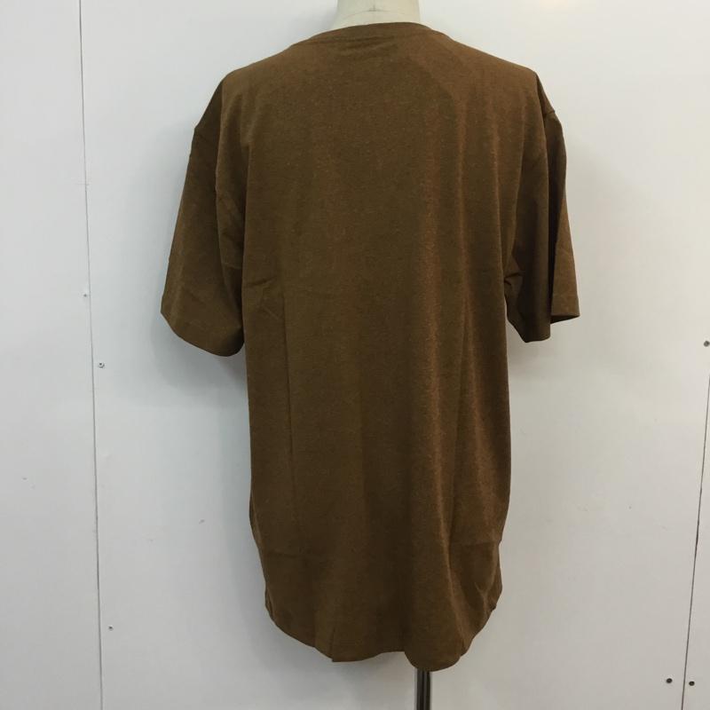 カーハート Carhartt Tシャツ 半袖 M 無地 茶 / ブラウン / メンズ USED 古着 中古 10056649