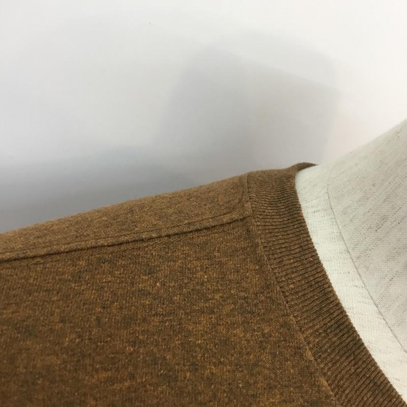 カーハート Carhartt Tシャツ 半袖 M 無地 茶 / ブラウン / メンズ USED 古着 中古 10056649