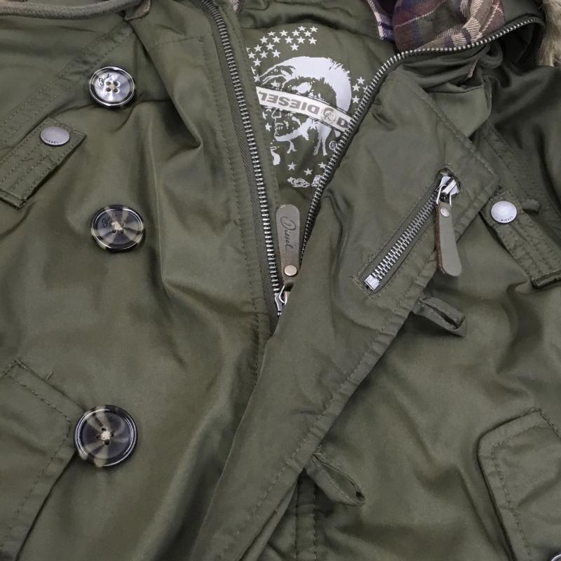 ディーゼル DIESEL ジャケット、上着 ジャケット、ブレザー XS 緑 / グリーン / レディース USED 古着 中古 10056804