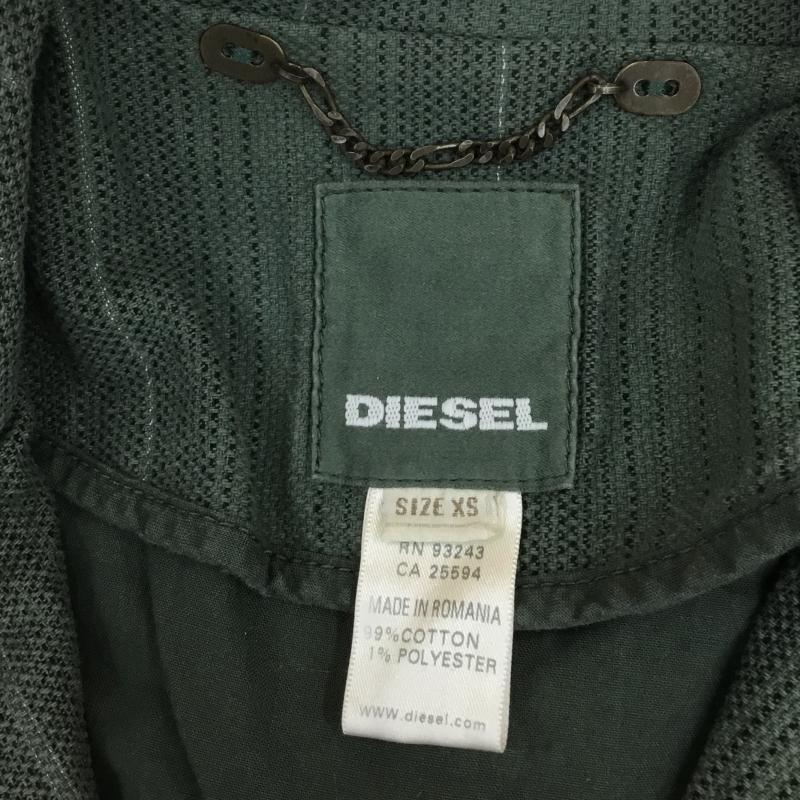 ディーゼル DIESEL ジャケット、上着 ジャケット、ブレザー XS 緑 / グリーン / レディース USED 古着 中古 10056806