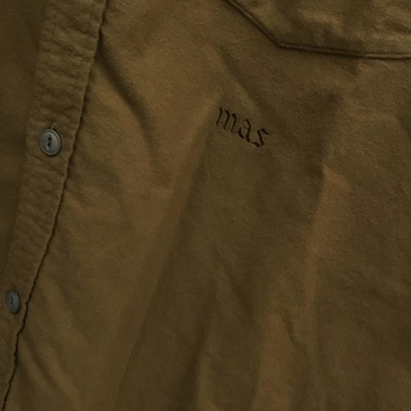 ロンハーマン Ron Herman シャツ、ブラウス 長袖 RHC&MAS アールエイチシー&マス コットンシャツ S 茶 / ブラウン / メンズ USED 古着 中古 10056876