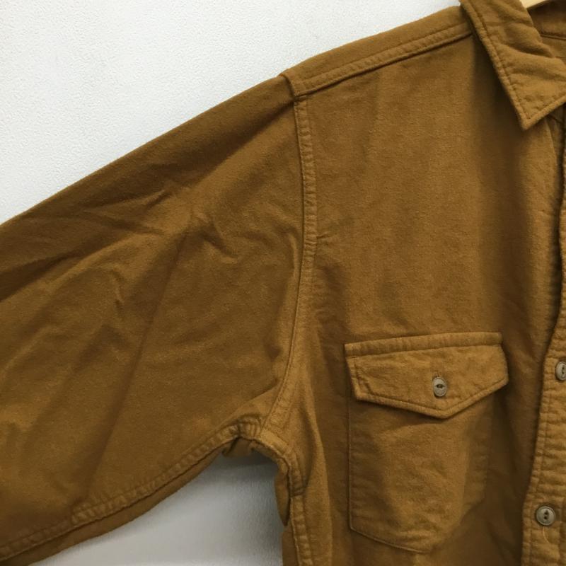ロンハーマン Ron Herman シャツ、ブラウス 長袖 RHC&MAS アールエイチシー&マス コットンシャツ S 茶 / ブラウン / メンズ USED 古着 中古 10056876