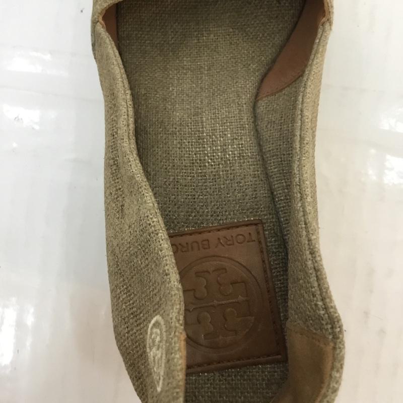 トリーバーチ TORY BURCH サンダル サンダル ウェッジソール オープントゥ 6B 無地 ベージュ / ベージュ / レディース USED 古着 中古 10057102