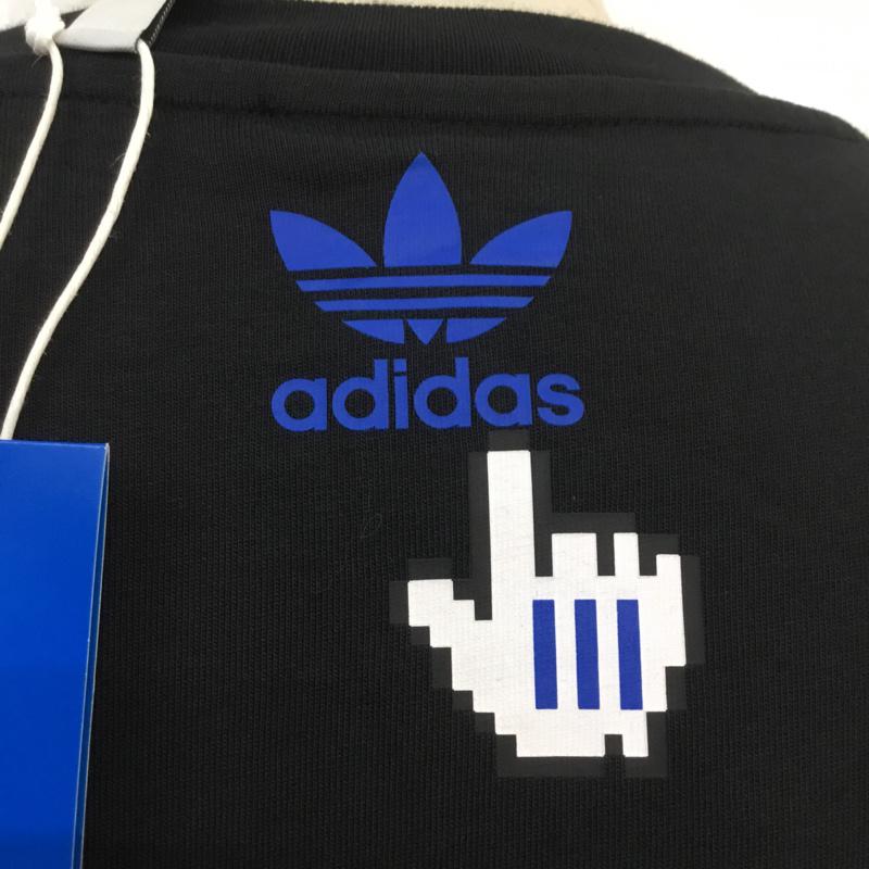 アディダス adidas Tシャツ 半袖 GN2715 東京KC Tシャツ 4L ロゴ、文字 黒 / ブラック / メンズ USED 古着 中古 10057322