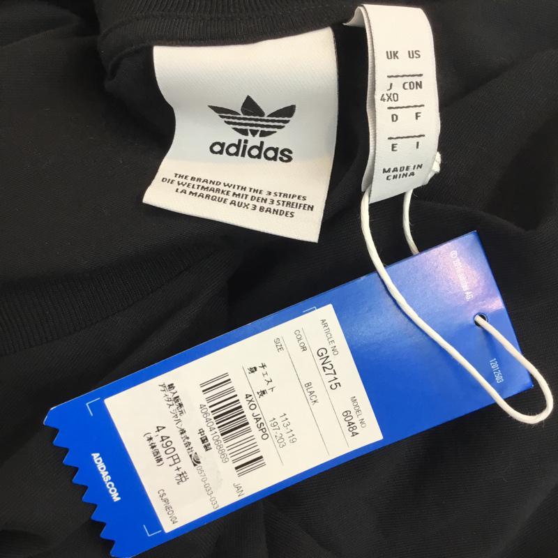 アディダス adidas Tシャツ 半袖 GN2715 東京KC Tシャツ 4L ロゴ、文字 黒 / ブラック / メンズ USED 古着 中古 10057322