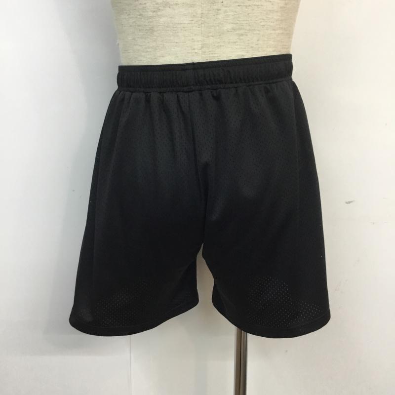 スリルズ THRILLS パンツ ショートパンツ ハーフパンツ ロゴ プリント 32 プリント 黒 / ブラック / メンズ USED 古着 中古 10057447