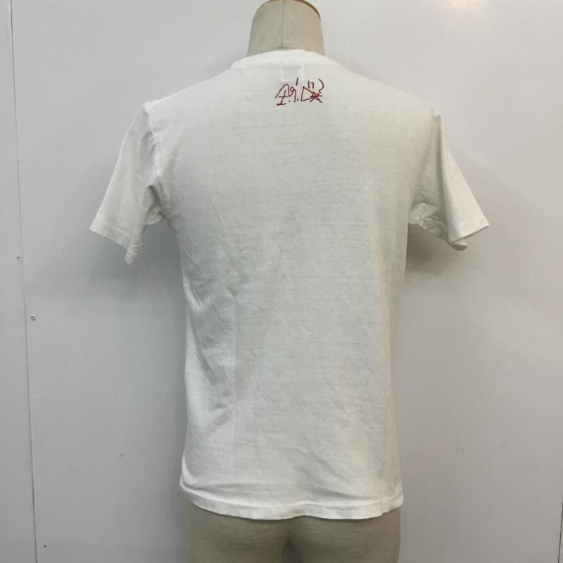 スタンダード カリフォルニア STANDARD CALIFORNIA Tシャツ 半袖 クルーネック プリント S プリント 白 / ホワイト / メンズ USED 古着 中古 10057651