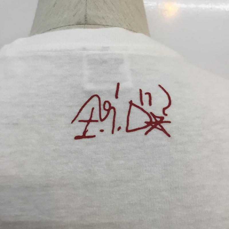 スタンダード カリフォルニア STANDARD CALIFORNIA Tシャツ 半袖 クルーネック プリント S プリント 白 / ホワイト / メンズ USED 古着 中古 10057651