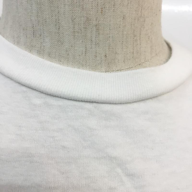 スタンダード カリフォルニア STANDARD CALIFORNIA Tシャツ 半袖 クルーネック プリント S プリント 白 / ホワイト / メンズ USED 古着 中古 10057651