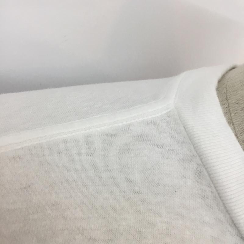 スタンダード カリフォルニア STANDARD CALIFORNIA Tシャツ 半袖 クルーネック プリント S プリント 白 / ホワイト / メンズ USED 古着 中古 10057651