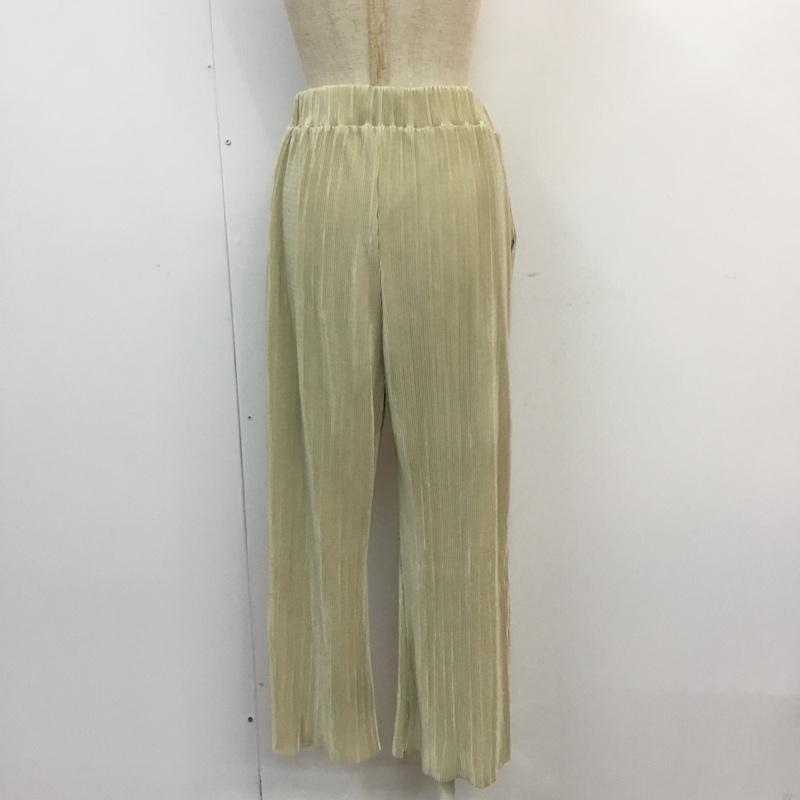 ローリーズファーム LOWRYS FARM ボトムス ボトムス プリーツパンツ FREE 無地 ベージュ / ベージュ / レディース USED 古着 中古 10057713