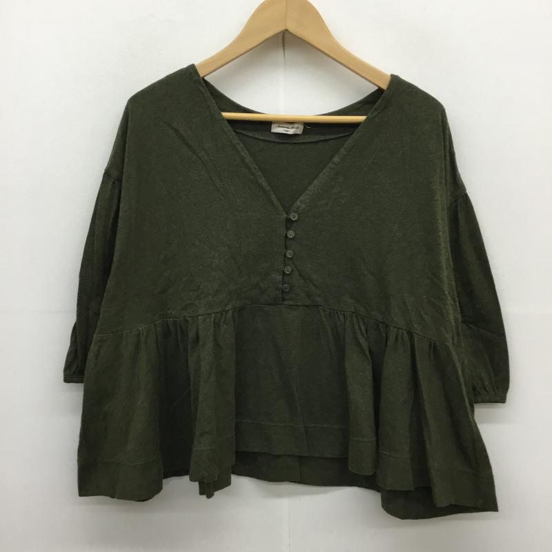 サマンサモスモス SM2 カットソー 長袖 FREE 緑 / グリーン / レディース USED 古着 中古 10057865