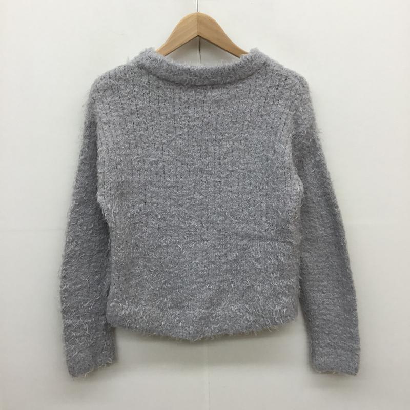 イーハイフンワールドギャラリー E hyphen world gallery ニット、セーター 長袖 L 灰 / グレー / レディース USED 古着 中古 10057959