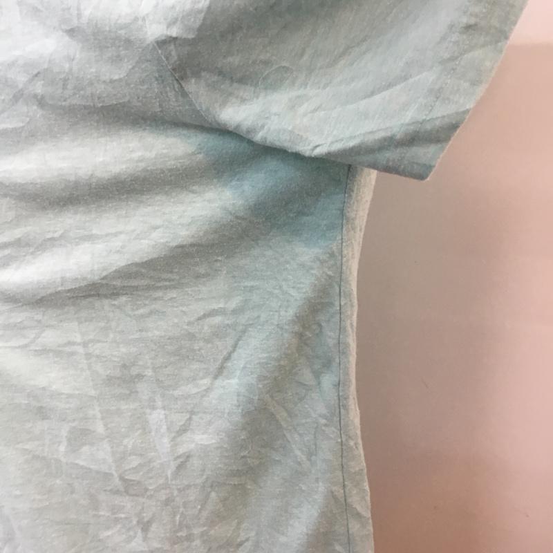 オールドネイビー OLD NAVY ポロシャツ 半袖 シンプル XL 無地 水色 / ライトブルー / メンズ USED 古着 中古 10058077