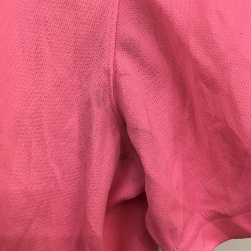 ナイキ NIKE ポロシャツ 半袖 DRI-FIT SU131103 M ロゴ、文字 桃 / ピンク / メンズ USED 古着 中古 10058168