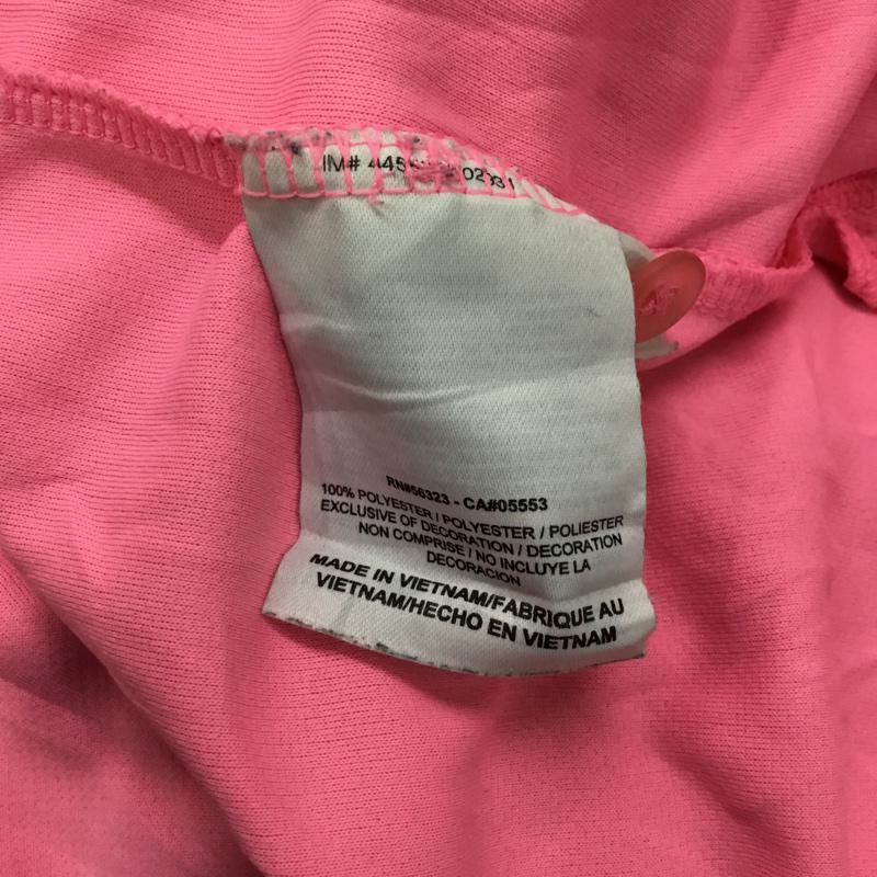 ナイキ NIKE ポロシャツ 半袖 DRI-FIT SU131103 M ロゴ、文字 桃 / ピンク / メンズ USED 古着 中古 10058168