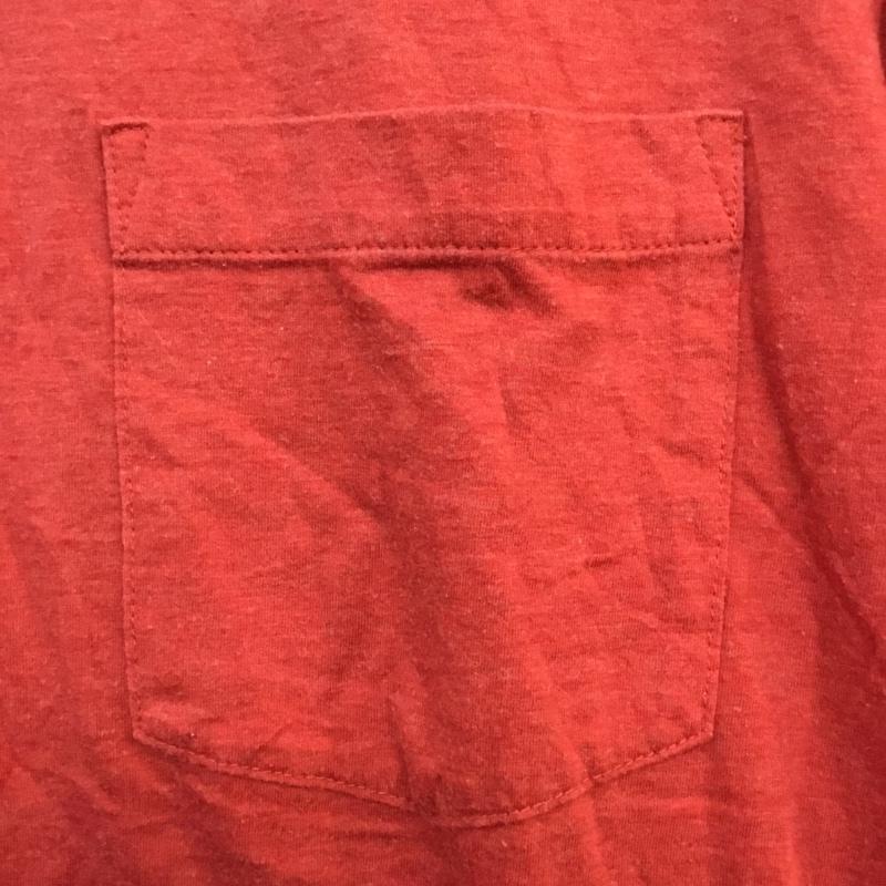 ポロゴルフラルフローレン POLOGOLF ポロシャツ 半袖 コットン 胸ポケット XL 無地 赤 / レッド / メンズ USED 古着 中古 10058179
