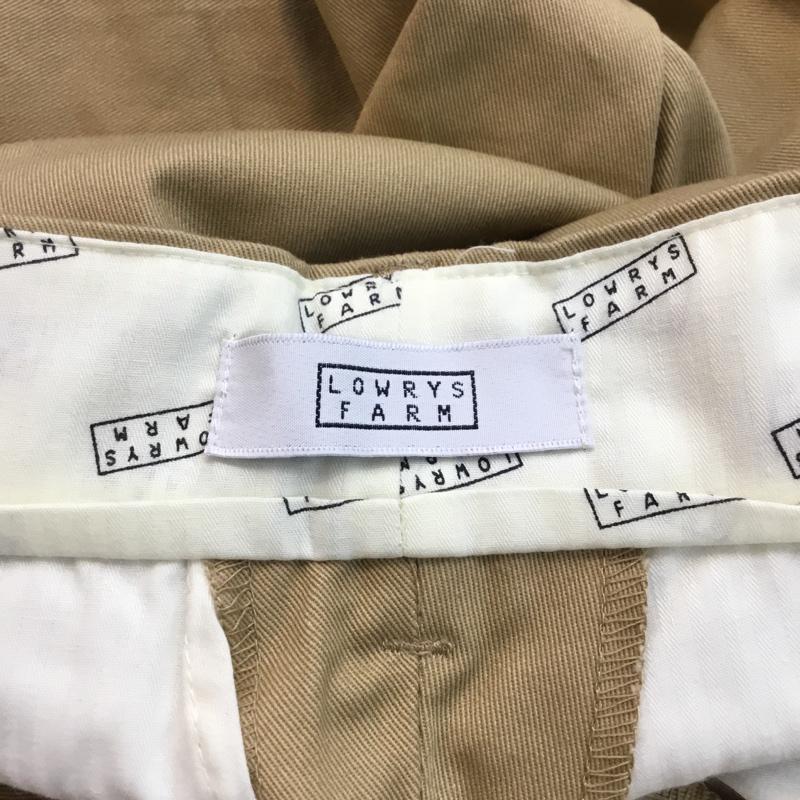 ローリーズファーム LOWRYS FARM パンツ ワークパンツ、ペインターパンツ M 無地 ベージュ / ベージュ / レディース USED 古着 中古 10058210