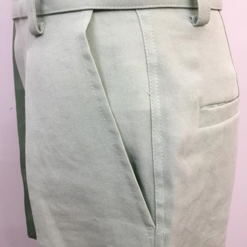 ビームスライツ BEAMS LIGHTS パンツ スラックス 38 無地 緑 / グリーン / レディース USED 古着 中古 10058216