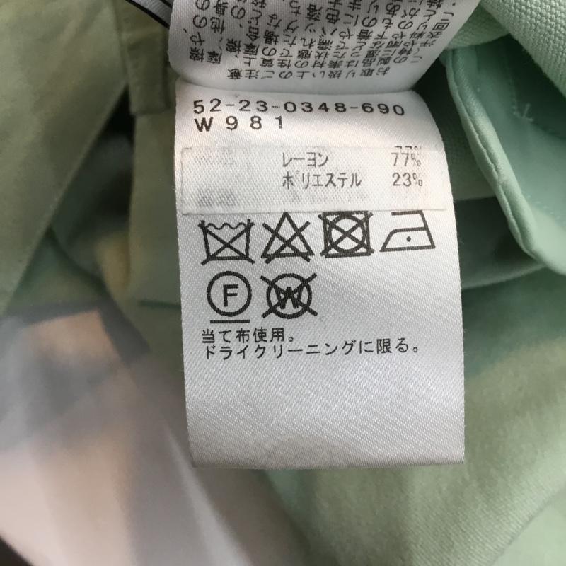 ビームスライツ BEAMS LIGHTS パンツ スラックス 38 無地 緑 / グリーン / レディース USED 古着 中古 10058216