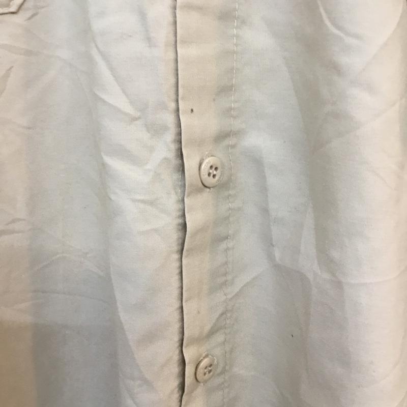古着 USED シャツ、ブラウス 半袖 XXL 無地 ベージュ / ベージュ / メンズ USED 古着 中古 10058226
