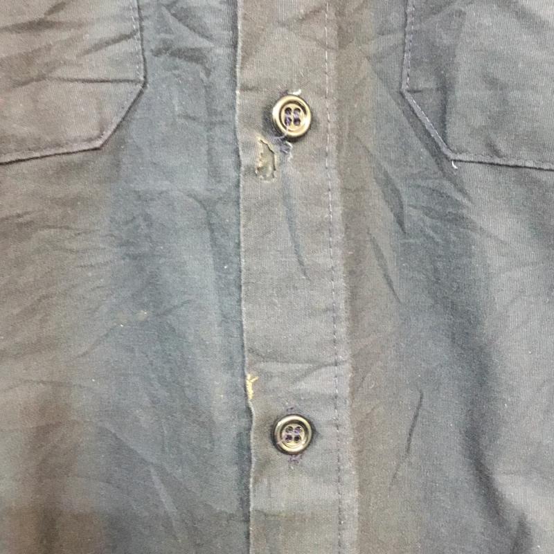 古着 USED シャツ、ブラウス 半袖 S 無地 紺 / ネイビー / メンズ USED 古着 中古 10058236