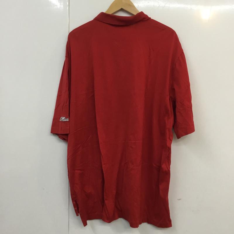 ポロゴルフラルフローレン POLOGOLF ポロシャツ 半袖 XL 無地 赤 / レッド / メンズ USED 古着 中古 10058262