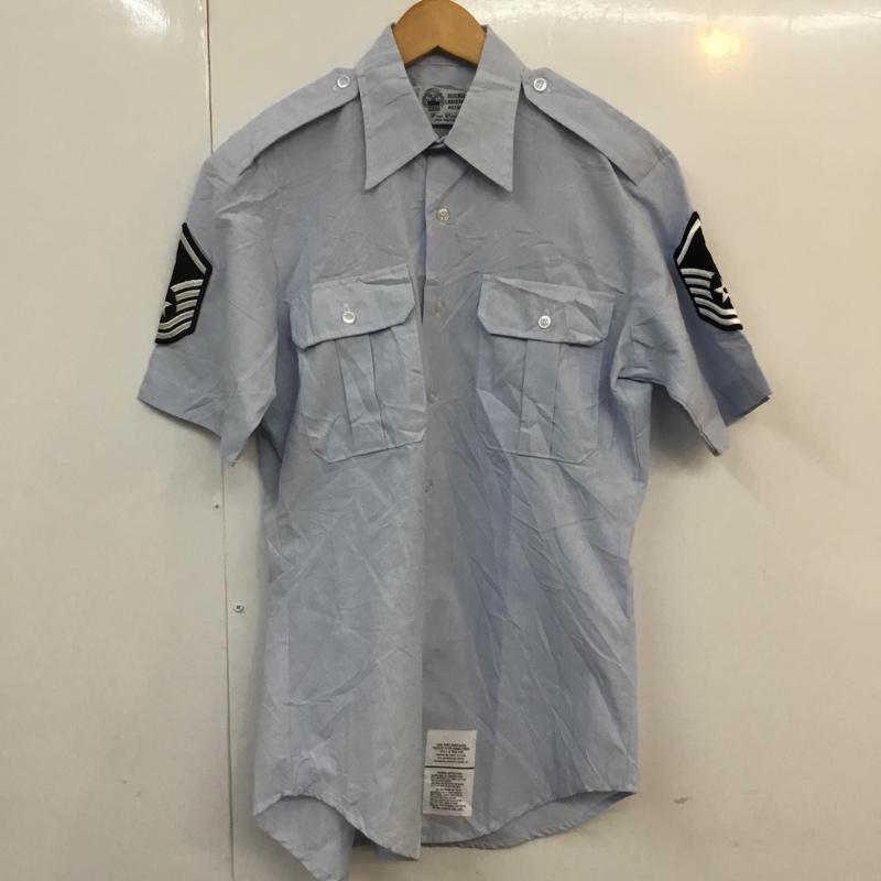古着 USED シャツ、ブラウス 半袖 無地 水色 / ライトブルー / メンズ USED 古着 中古 10058285