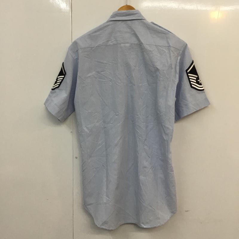 古着 USED シャツ、ブラウス 半袖 無地 水色 / ライトブルー / メンズ USED 古着 中古 10058285