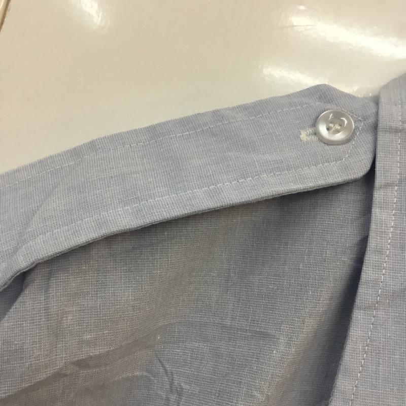 古着 USED シャツ、ブラウス 半袖 無地 水色 / ライトブルー / メンズ USED 古着 中古 10058285