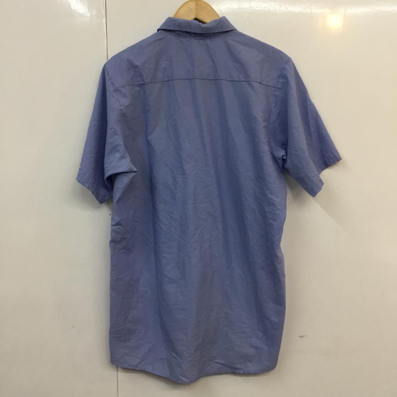 レッドキャップ RED KAP シャツ、ブラウス 半袖 M 無地 水色 / ライトブルー / メンズ USED 古着 中古 10058288