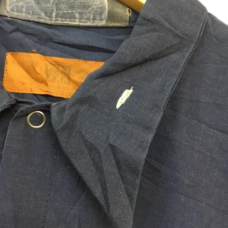古着 USED シャツ、ブラウス 半袖 XL 無地 紺 / ネイビー / メンズ USED 古着 中古 10058290