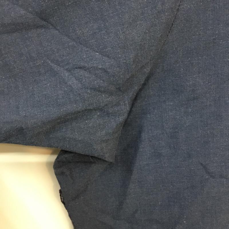 古着 USED シャツ、ブラウス 半袖 XL 無地 紺 / ネイビー / メンズ USED 古着 中古 10058290