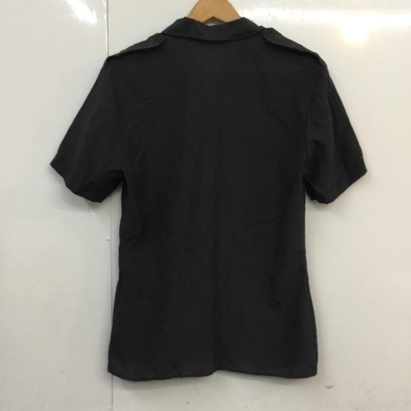 古着 USED シャツ、ブラウス 半袖 無地 黒 / ブラック / メンズ USED 古着 中古 10058291
