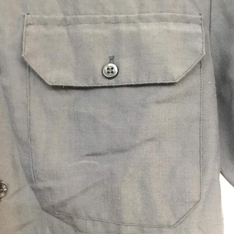 古着 USED シャツ、ブラウス 半袖 無地 黒 / ブラック / メンズ USED 古着 中古 10058291