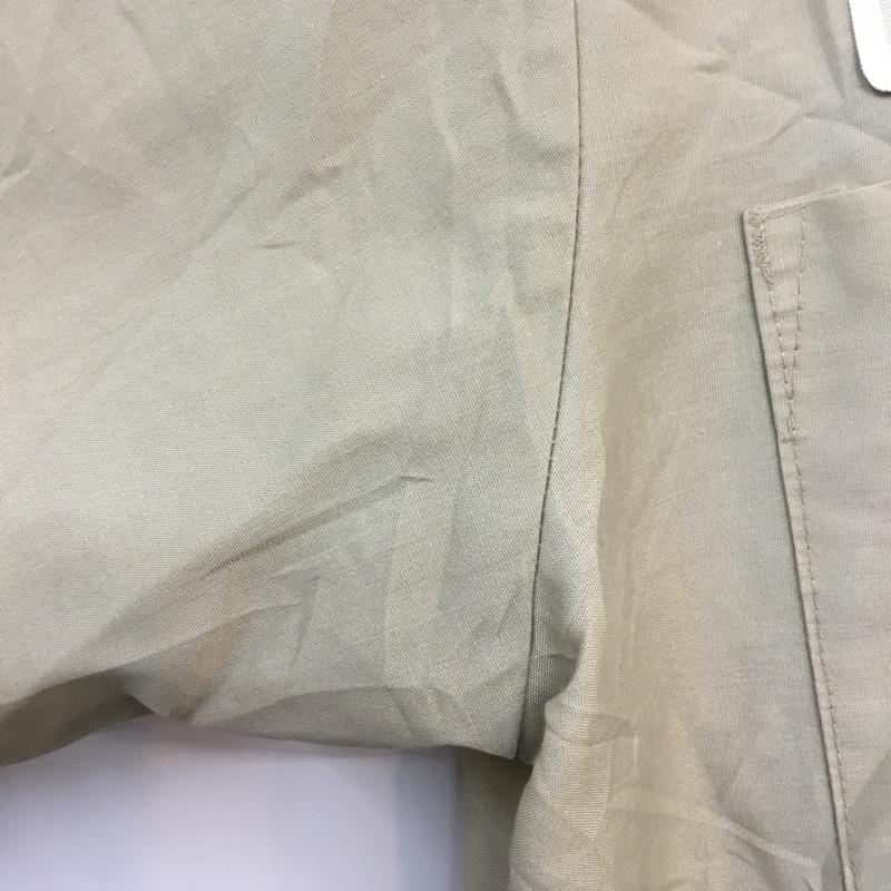 古着 USED シャツ、ブラウス 半袖 S 無地 ベージュ / ベージュ / メンズ USED 古着 中古 10058318