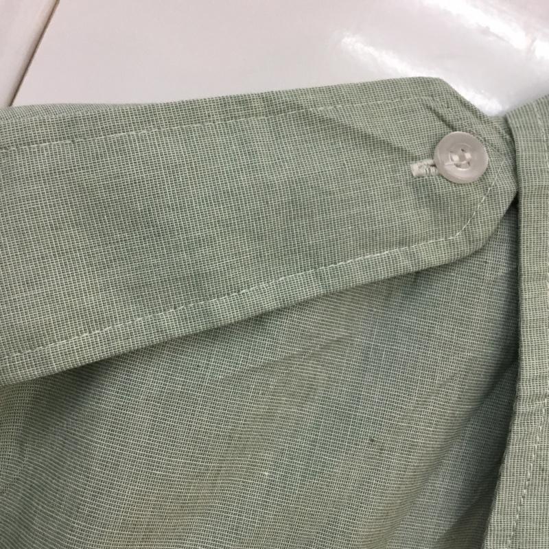 古着 USED シャツ、ブラウス 半袖 無地 薄緑 / ライトグリーン / メンズ USED 古着 中古 10058323