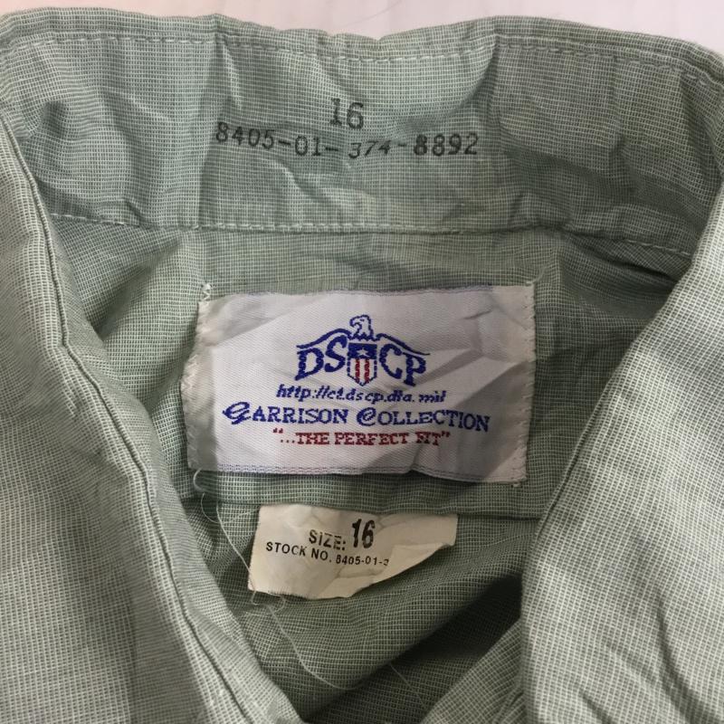 古着 USED シャツ、ブラウス 半袖 無地 薄緑 / ライトグリーン / メンズ USED 古着 中古 10058323